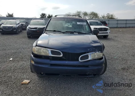 2002 Oldsmobile Bravada from USA, damaged, VIN 1GHDT13S822106905